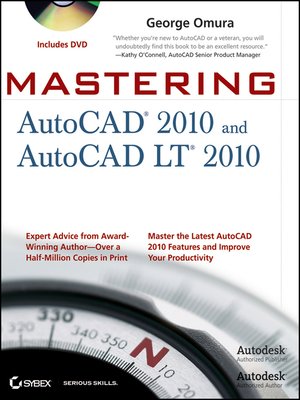 cover image of Mastering AutoCAD 2010 and AutoCAD LT 2010